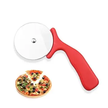 1 adet Pizza Kesici pizza bıçağı Pizza Araçları Pizza Tekerlekleri Makas Ideal Pizza Turta Waffle Hamur Kurabiye Mutfak Gadget Pişirme Aracı