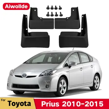 Çamurluklar Toyota Prius İçin 3rd XW30 2010-2015 Çamur Flaps Splash Guard Çamurluklar Ön Arka Çamurluk Oto Styline Araba Aksesuarları