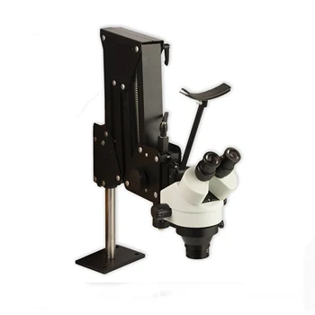 7X-4.5 X Esnek Kol yakınlaştırmalı mikroskop İçin Bahar Standı İle Taş Elmas Tamir Ayarı Takı Yapımı Araçları
