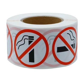 Etiket Sigara İçilmez İşareti Etiket Yapışkanlı Kağıt Çıkartması Yeni Varış Sigara İçilmez İşareti Etiket İşareti Etiket Etiket Uyarı etiketleri