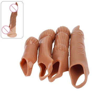 Yetişkin Ürünleri Erkek Gecikme Boşalma Penis Yüzükler Kullanımlık Prezervatif Erotik Oyuncak Seks Oyuncakları Erkekler için Penis Extender Horoz Kollu