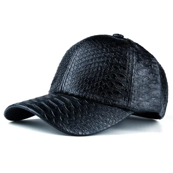 Xthree Yeni Moda Yüksek Kalite Güz Kış Erkek Deri Şapka Kap Rahat Snapback Şapka erkek beyzbol şapkası Toptan