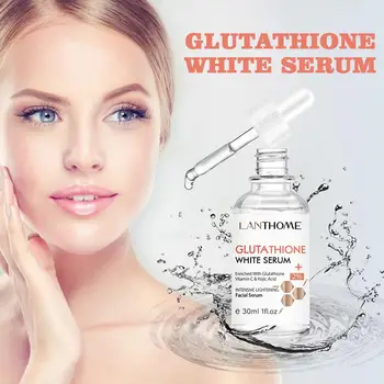 Glutatyon beyazlatıcı yüz serumu Karanlık Noktalar Kaldırma Ürünleri C Anti-akne Parlatıcı Cilt Bakımı Özü Vitamini Nemlendirici M2G2