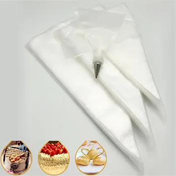 Tek kullanımlık sıkma torbası pasta torbası Buzlanma Boru Fondan Kek Krem Torbası Kek Dekorasyon Araçları Kek Nozulları pasta torbası s
